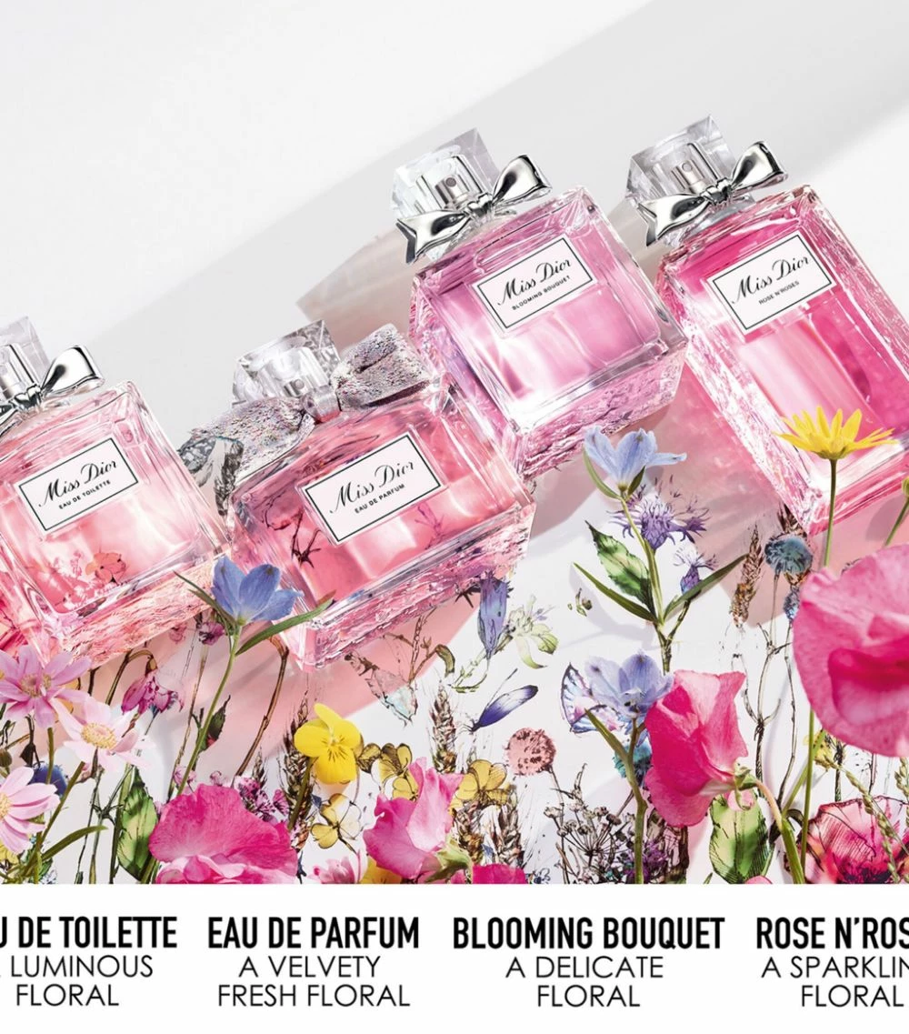 Miss Dior Rose N'Roses Eau de Toilette (100ml) Womens Perfume 5 Miss Dior Rose N'Roses Eau de Toilette (100ml) Womens Perfume - Image 5