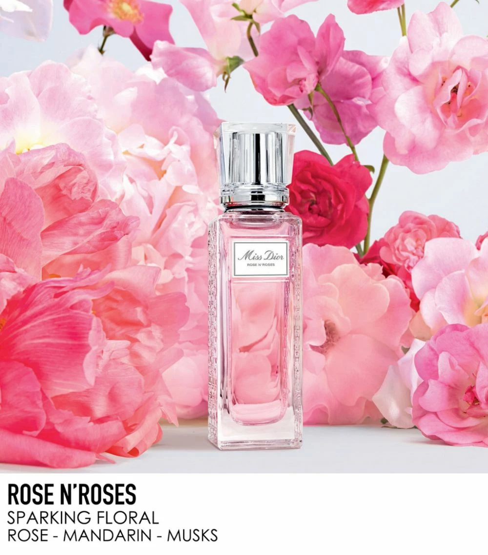 Miss Dior Rose N’Roses Eau de Toilette Roller Pearl (20ml) Womens Perfume 4 Miss Dior Rose N’Roses Eau de Toilette Roller Pearl (20ml) Womens Perfume - Image 4