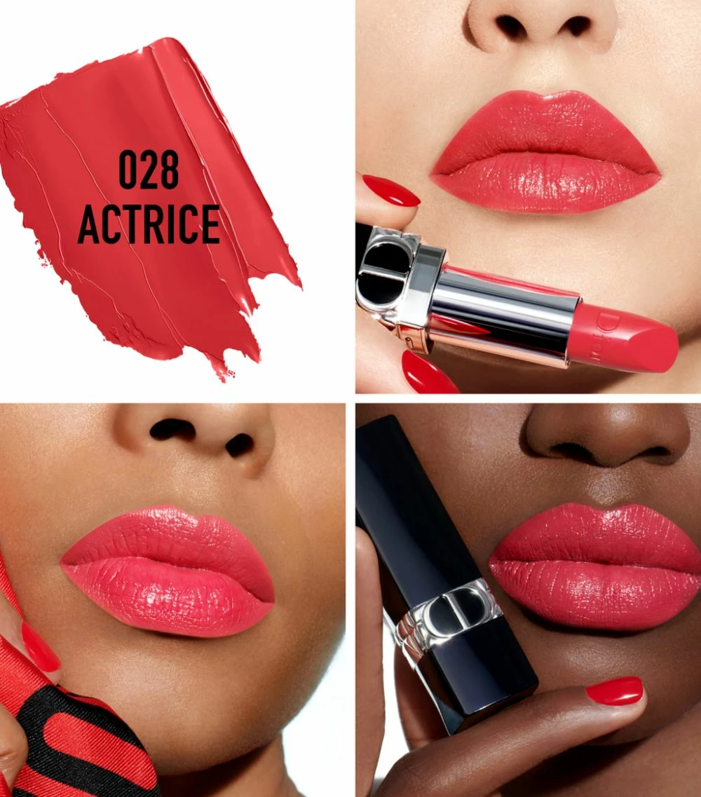 Rouge Dior Couture Colour Satin Refillable Lipstick 028 ACTRICE Lipsticks 2 Rouge Dior Couture Colour Satin Refillable Lipstick 028 ACTRICE Lipsticks - Image 2